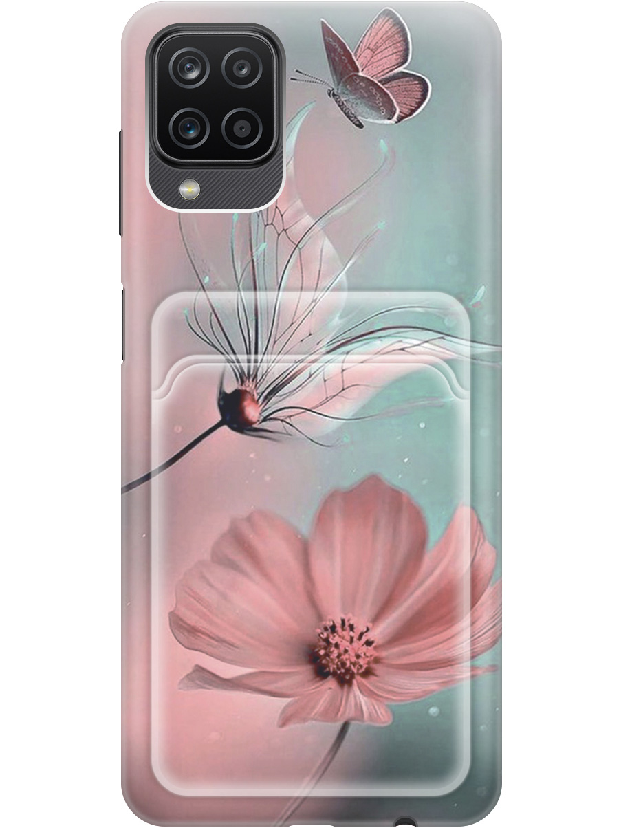 Силиконовый чехол на Samsung Galaxy A12 / M12 с рисунком "Бабочка и цветы", Голубой;розовый;серый, 20012002
Силиконовый чехол на Samsung Galaxy A12 / M12 с рисунком "Бабочка и цветы", Голубой;розовый;серый, 20012002