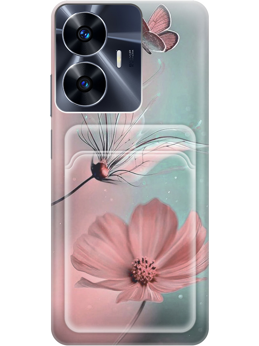 Силиконовый чехол на Realme C55 с рисунком "Бабочка и цветы", Голубой;розовый;серый, 20011956
Силиконовый чехол на Realme C55 с рисунком "Бабочка и цветы", Голубой;розовый;серый, 20011956