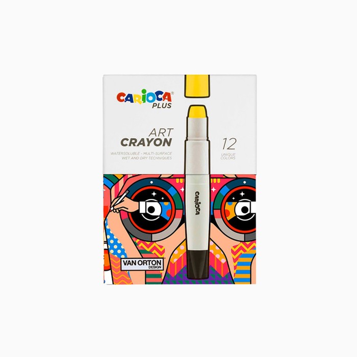 Мелки Carioca Plus художественные 12 цвет премиум яркие мягкие картон,европодвес, Светлый
Мелки Carioca Plus художественные 12 цвет премиум яркие мягкие картон,европодвес, Светлый