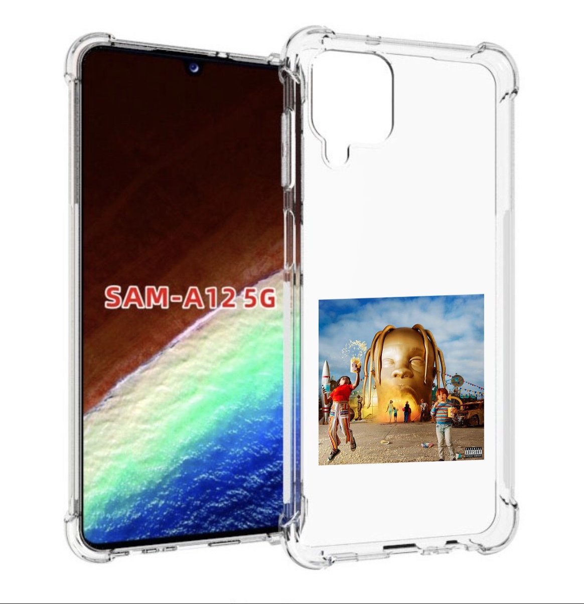 Чехол MyPads Travis Scott - Astroworld для Samsung Galaxy A12 (SM-A125F) 2020/21, Прозрачный, Tocco
Чехол MyPads Travis Scott - Astroworld для Samsung Galaxy A12 (SM-A125F) 2020/21, Прозрачный, Tocco