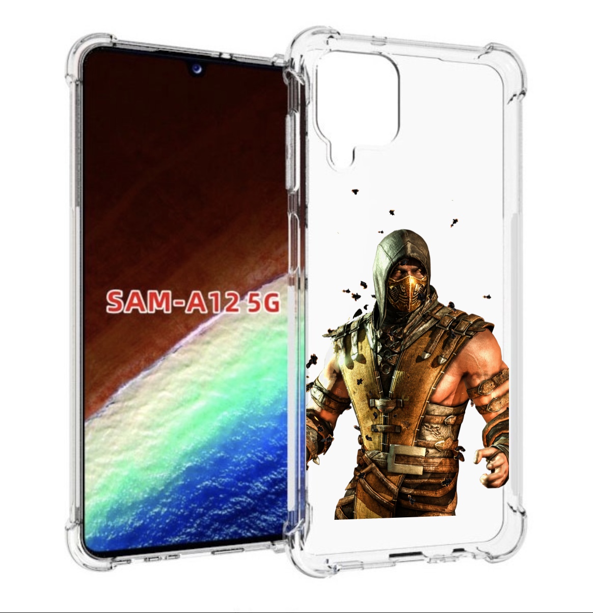 Чехол MyPads Mortal Kombat scorpion для Samsung Galaxy A12 (SM-A125F) 2020/21, Прозрачный, Tocco
Чехол MyPads Mortal Kombat scorpion для Samsung Galaxy A12 (SM-A125F) 2020/21, Прозрачный, Tocco