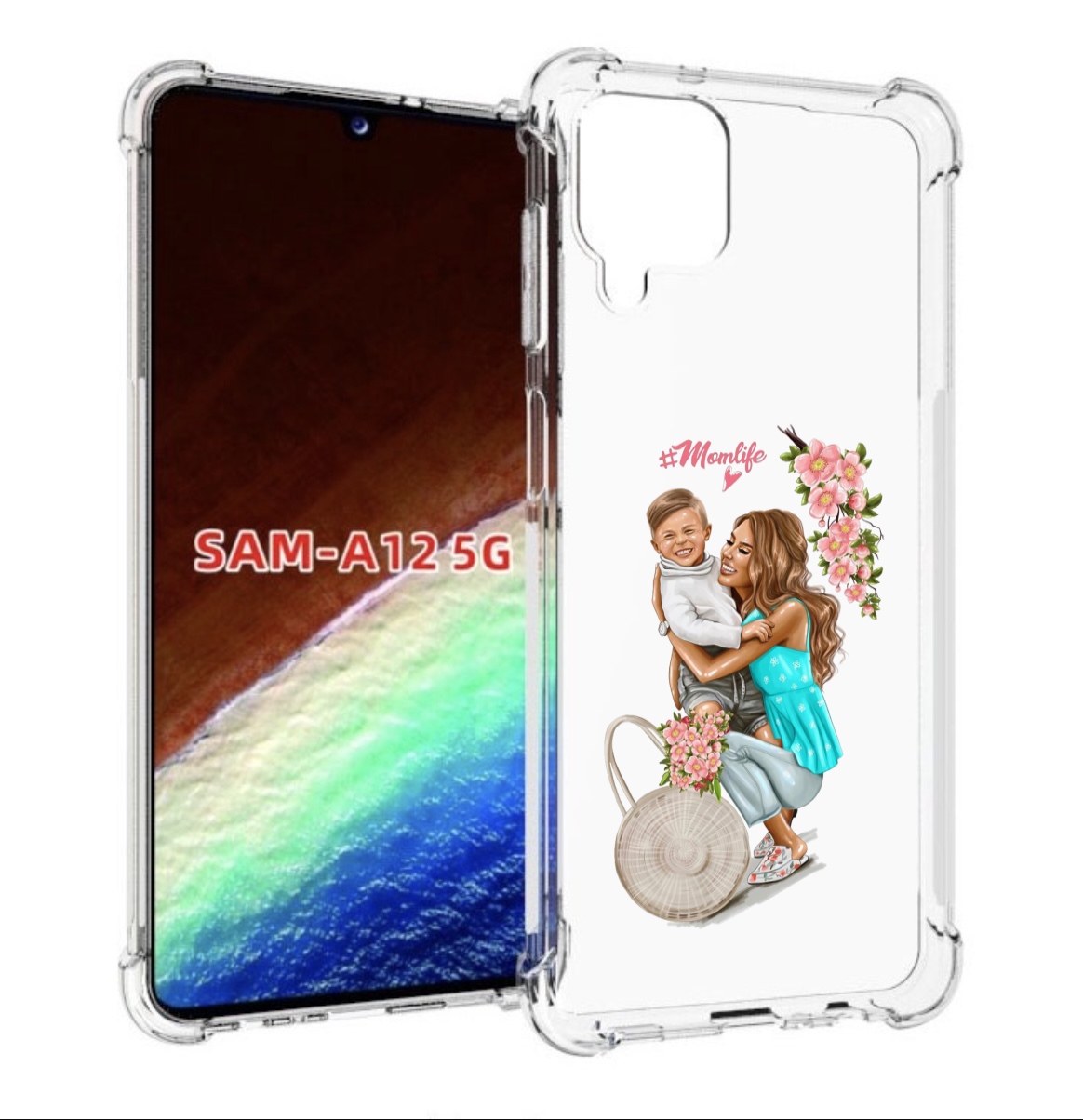 Чехол MyPads Momlife для Samsung Galaxy A12 (SM-A125F) 2020/21/A12 Nacho SM-A127F, Прозрачный, Tocco
Чехол MyPads Momlife для Samsung Galaxy A12 (SM-A125F) 2020/21/A12 Nacho SM-A127F, Прозрачный, Tocco