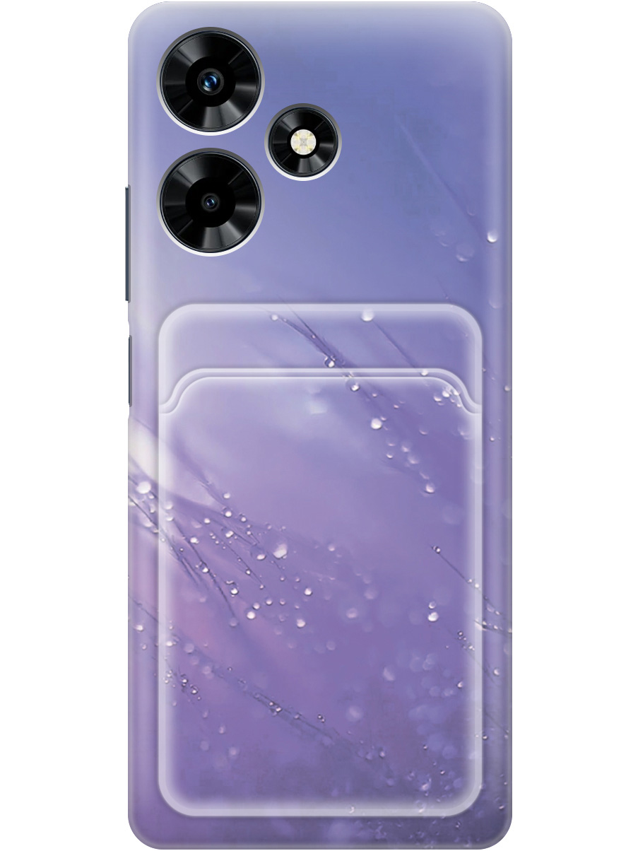 Силиконовый чехол на Infinix Hot 30 с рисунком "Капли на синей траве", Белый;синий, 20011945
Силиконовый чехол на Infinix Hot 30 с рисунком "Капли на синей траве", Белый;синий, 20011945