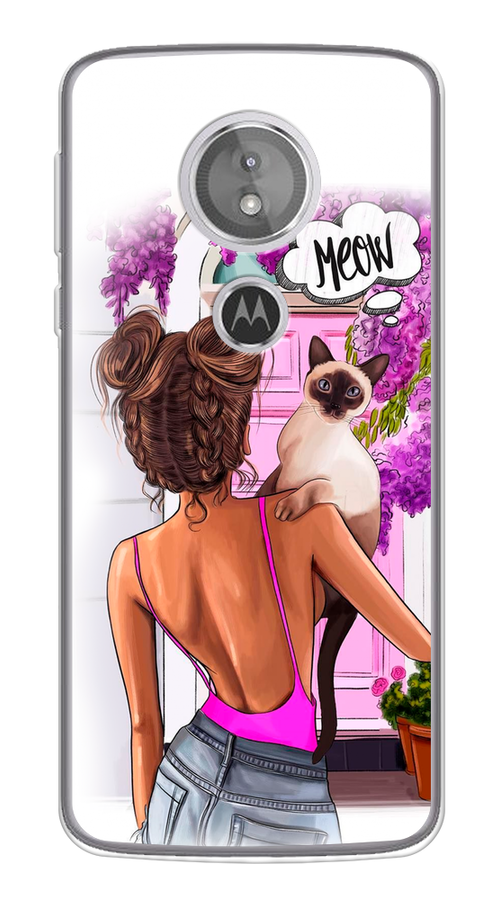 Чехол Awog на Motorola Moto G6 Play / Моторола Мото G6 Плэй "Девушка с кошкой", Разноцветный, 240950-7
Чехол Awog на Motorola Moto G6 Play / Моторола Мото G6 Плэй "Девушка с кошкой", Разноцветный, 240950-7