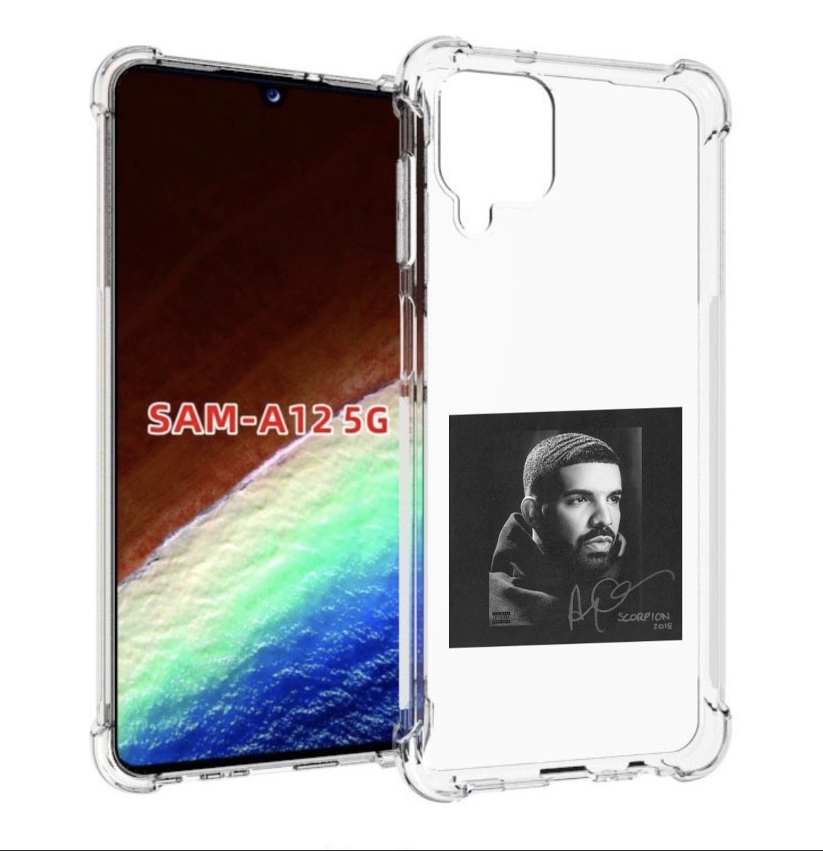 Чехол MyPads Drake - Scorpion для Samsung Galaxy A12 (SM-A125F) 2020/21/A12 Nacho SM-A127F, Прозрачный, Tocco
Чехол MyPads Drake - Scorpion для Samsung Galaxy A12 (SM-A125F) 2020/21/A12 Nacho SM-A127F, Прозрачный, Tocco