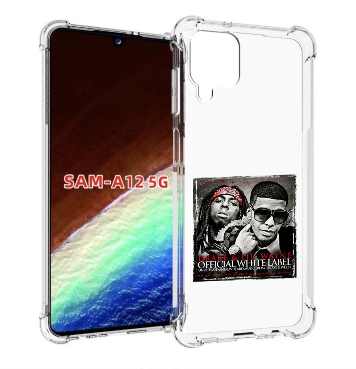 Чехол MyPads Drake - Official White Label для Samsung Galaxy A12 (SM-A125F) 2020/21, Прозрачный, Tocco
Чехол MyPads Drake - Official White Label для Samsung Galaxy A12 (SM-A125F) 2020/21, Прозрачный, Tocco