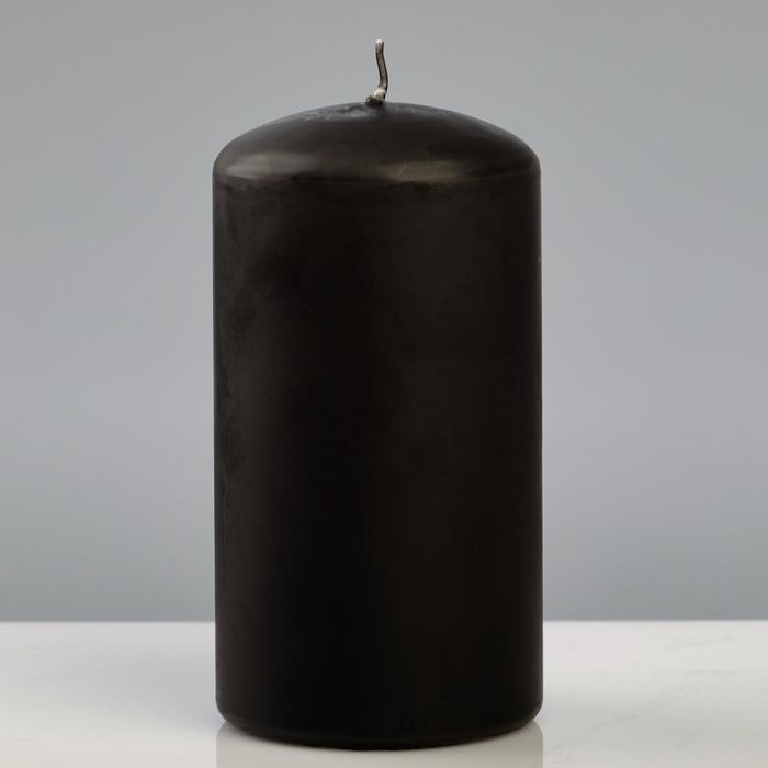 Свеча - цилиндр Колор, 7×13 см, черный
Свеча - цилиндр Колор, 7×13 см, черный