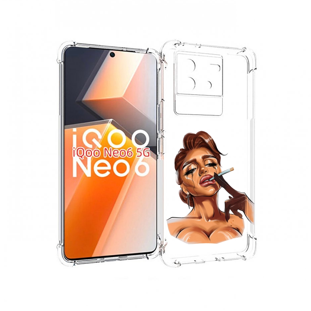 Чехол MyPads плачущая-девушка-с-сигаретой женский для Vivo iQoo Neo 6 5G, Прозрачный, Tocco
Чехол MyPads плачущая-девушка-с-сигаретой женский для Vivo iQoo Neo 6 5G, Прозрачный, Tocco