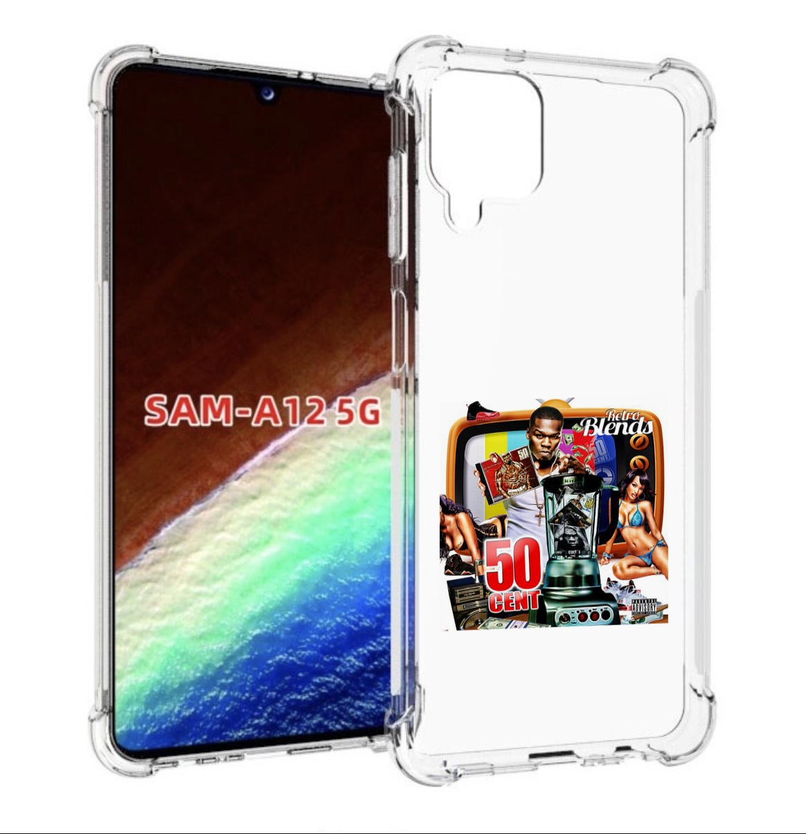 Чехол MyPads 50 Cent - Retro 50 Cent Blends для Samsung Galaxy A12 (SM-A125F) 2020/21, Прозрачный, Tocco
Чехол MyPads 50 Cent - Retro 50 Cent Blends для Samsung Galaxy A12 (SM-A125F) 2020/21, Прозрачный, Tocco