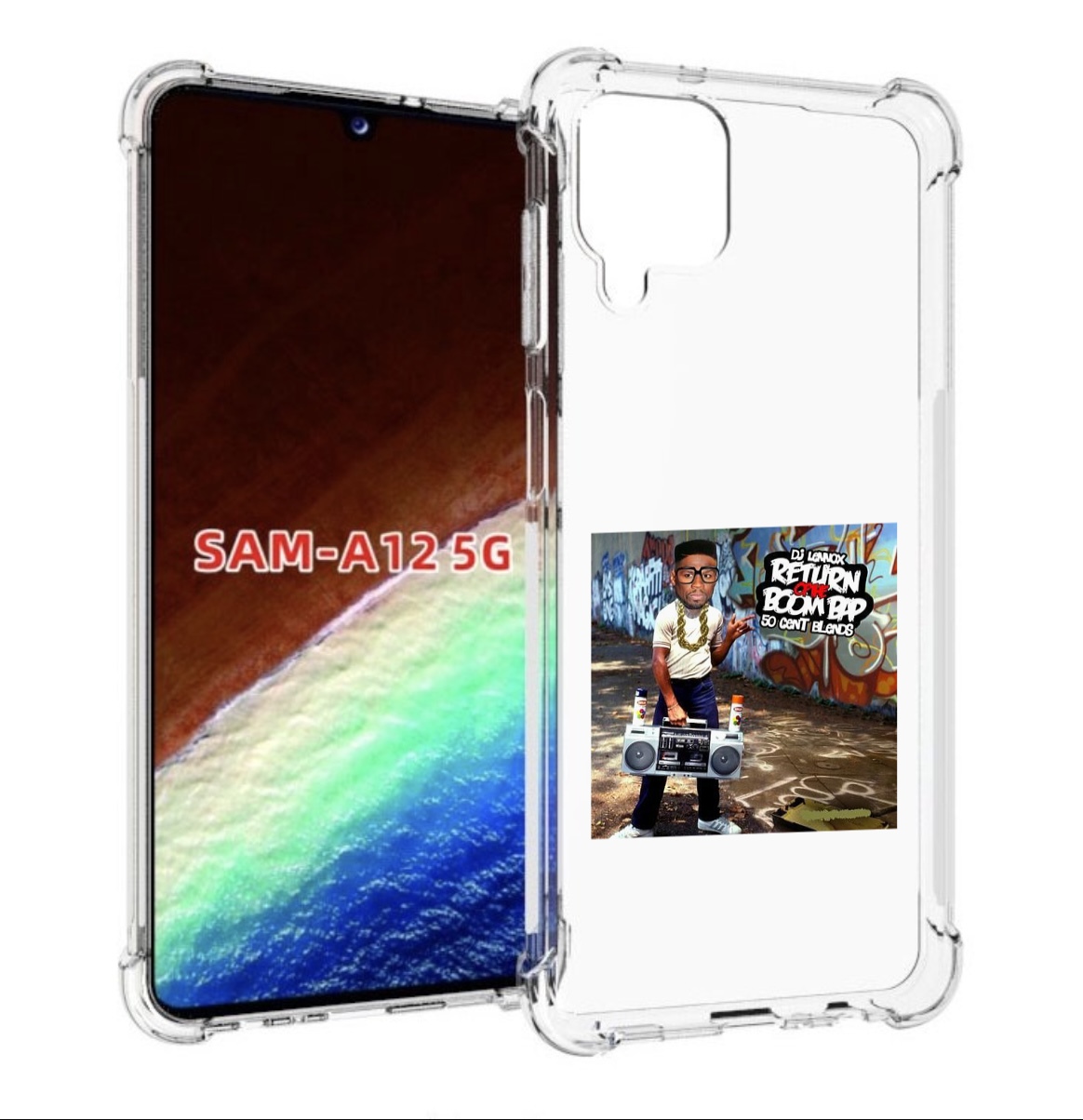 Чехол MyPads 50 Cent & DJ Lennox - Return Of The Boom Bap для Samsung Galaxy A12, Прозрачный, Tocco
Чехол MyPads 50 Cent & DJ Lennox - Return Of The Boom Bap для Samsung Galaxy A12, Прозрачный, Tocco