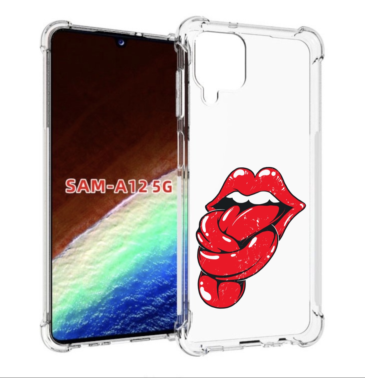 Чехол MyPads яркие губы с языком для Samsung Galaxy A12 (SM-A125F) 2020/21, Прозрачный, Tocco
Чехол MyPads яркие губы с языком для Samsung Galaxy A12 (SM-A125F) 2020/21, Прозрачный, Tocco