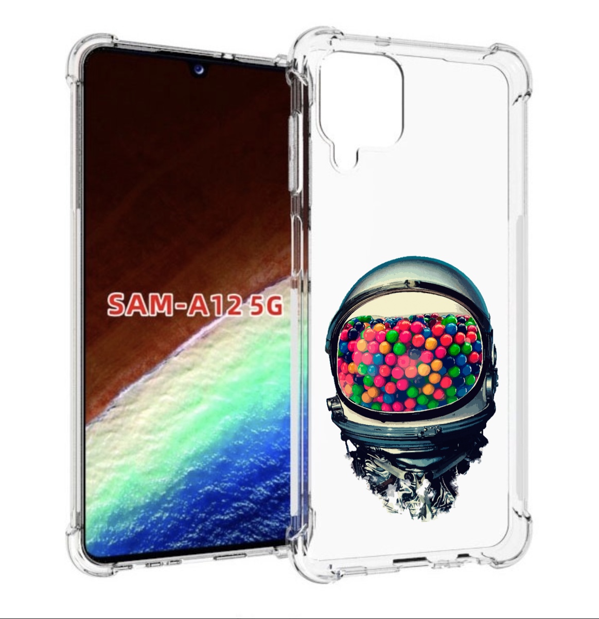 Чехол MyPads шлем космонавта для Samsung Galaxy A12 (SM-A125F) 2020/21/A12 Nacho SM-A127F, Прозрачный, Tocco
Чехол MyPads шлем космонавта для Samsung Galaxy A12 (SM-A125F) 2020/21/A12 Nacho SM-A127F, Прозрачный, Tocco