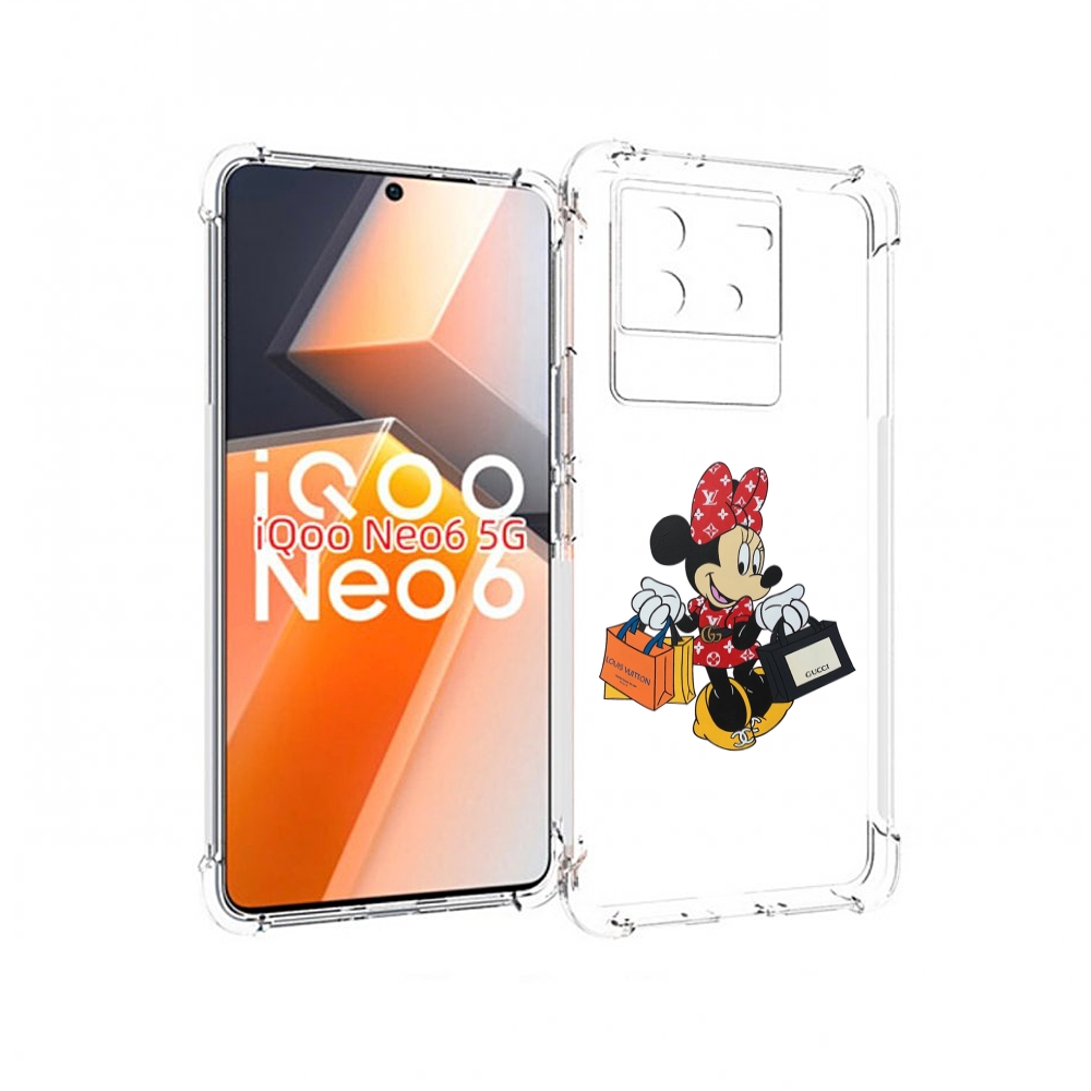 Чехол MyPads модная-девочка-из-микки-мауса женский для Vivo iQoo Neo 6 5G, Прозрачный, Tocco
Чехол MyPads модная-девочка-из-микки-мауса женский для Vivo iQoo Neo 6 5G, Прозрачный, Tocco