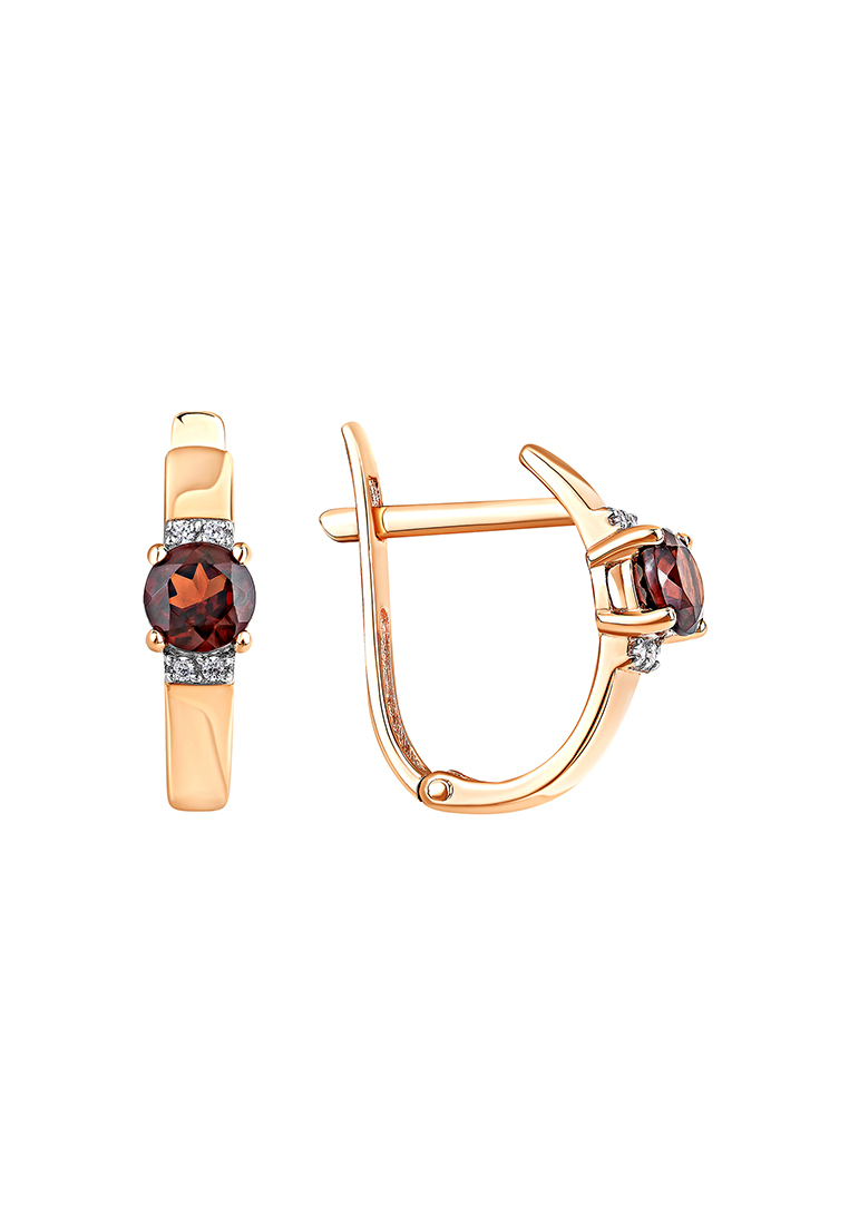 Серьги из красного золота с гранатом/фианитом Kari Jewelry СЛ-432369-ГР, СЛ-432369-ГР
Серьги из красного золота с гранатом/фианитом Kari Jewelry СЛ-432369-ГР, СЛ-432369-ГР