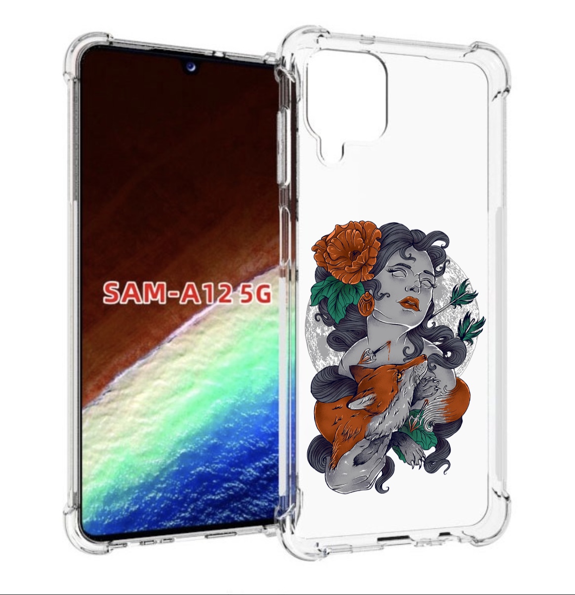 Чехол MyPads темная девушка с лисой для Samsung Galaxy A12 (SM-A125F) 2020/21, Прозрачный, Tocco
Чехол MyPads темная девушка с лисой для Samsung Galaxy A12 (SM-A125F) 2020/21, Прозрачный, Tocco