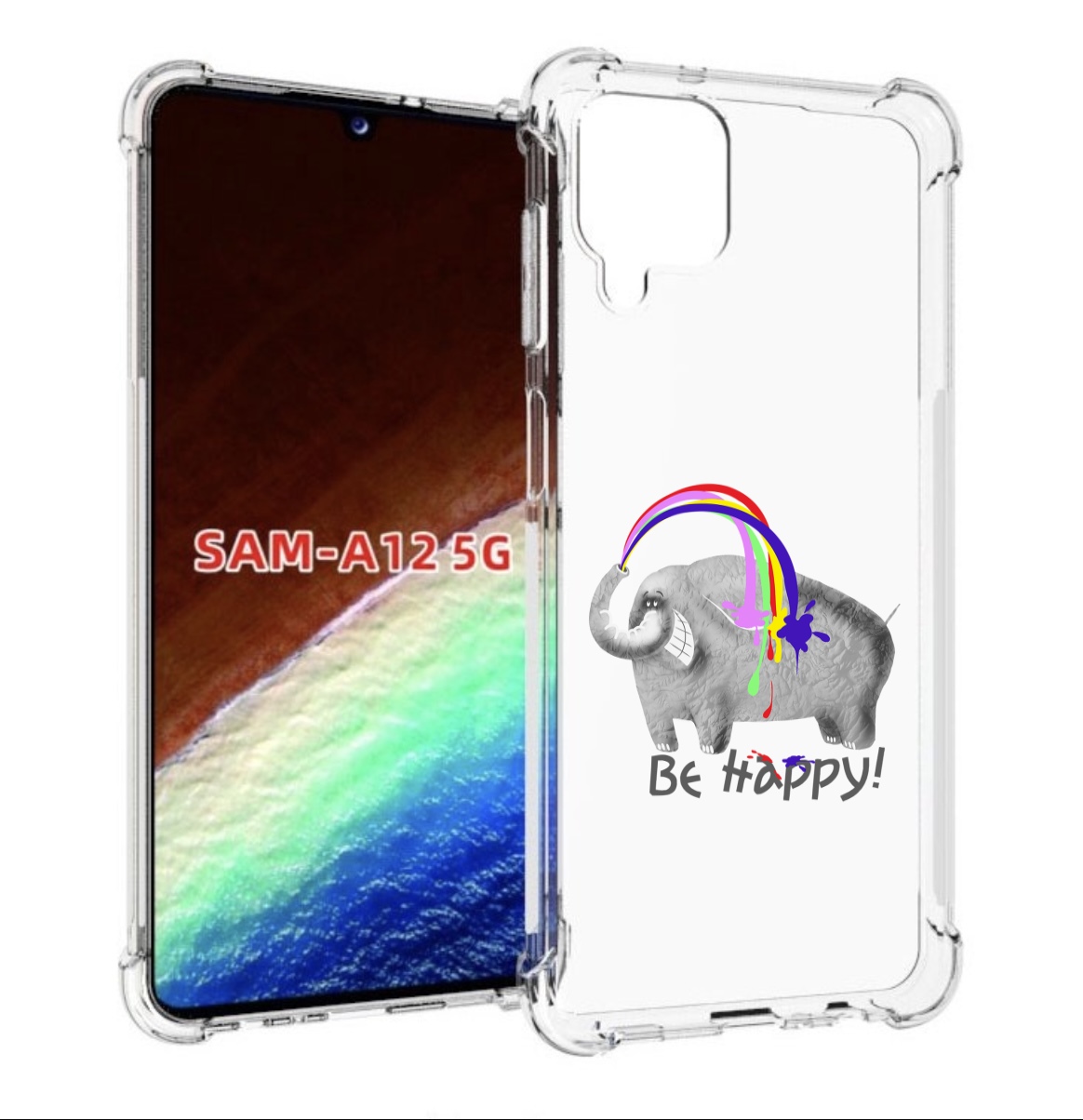Чехол MyPads счастливый слон для Samsung Galaxy A12 (SM-A125F) 2020/21/A12 Nacho SM-A127F, Прозрачный, Tocco
Чехол MyPads счастливый слон для Samsung Galaxy A12 (SM-A125F) 2020/21/A12 Nacho SM-A127F, Прозрачный, Tocco