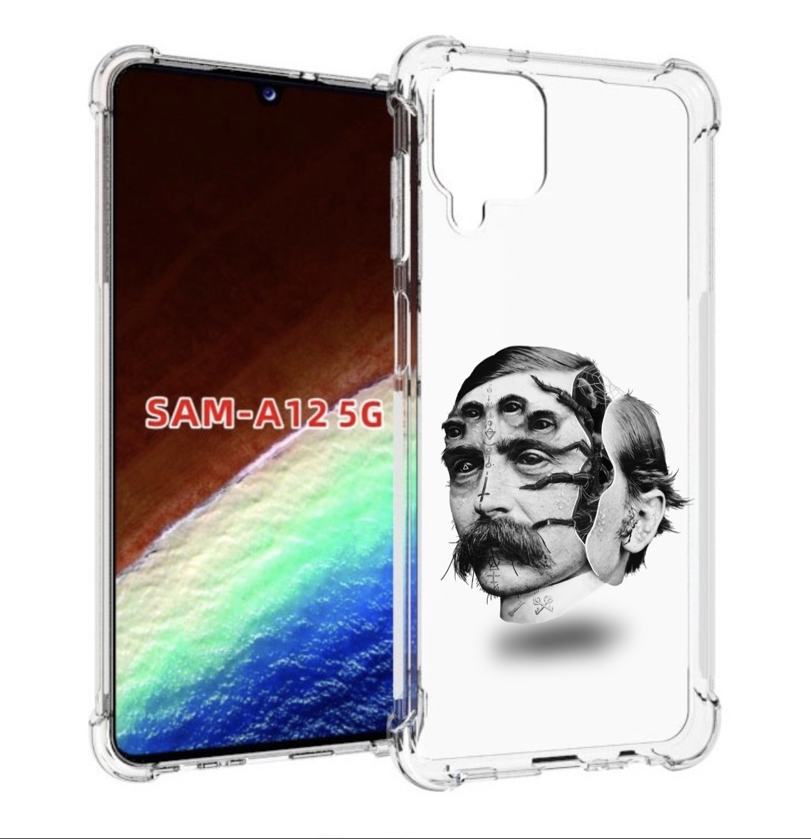 Чехол MyPads страшное лицо мужчины для Samsung Galaxy A12 (SM-A125F) 2020/21, Прозрачный, Tocco
Чехол MyPads страшное лицо мужчины для Samsung Galaxy A12 (SM-A125F) 2020/21, Прозрачный, Tocco