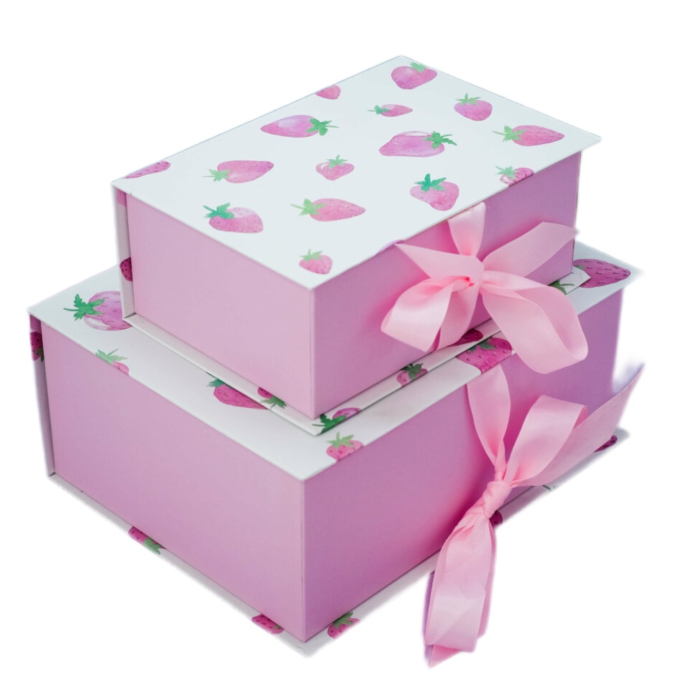 Набор подарочных коробок 2 в 1 K-TX-HZ-4820-3 Many strawberry 21.5*15*8.5-27*21.5*11.5, Белый;розовый, Many strawberry
Набор подарочных коробок 2 в 1 K-TX-HZ-4820-3 Many strawberry 21.5*15*8.5-27*21.5*11.5, Белый;розовый, Many strawberry