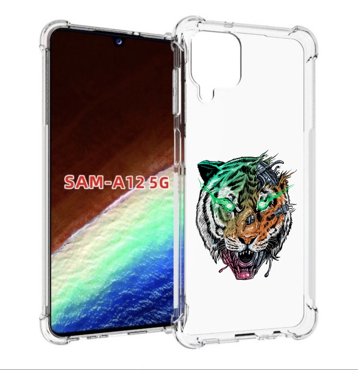 Чехол MyPads робо-тигр для Samsung Galaxy A12 (SM-A125F) 2020/21/A12 Nacho SM-A127F, Прозрачный, Tocco
Чехол MyPads робо-тигр для Samsung Galaxy A12 (SM-A125F) 2020/21/A12 Nacho SM-A127F, Прозрачный, Tocco