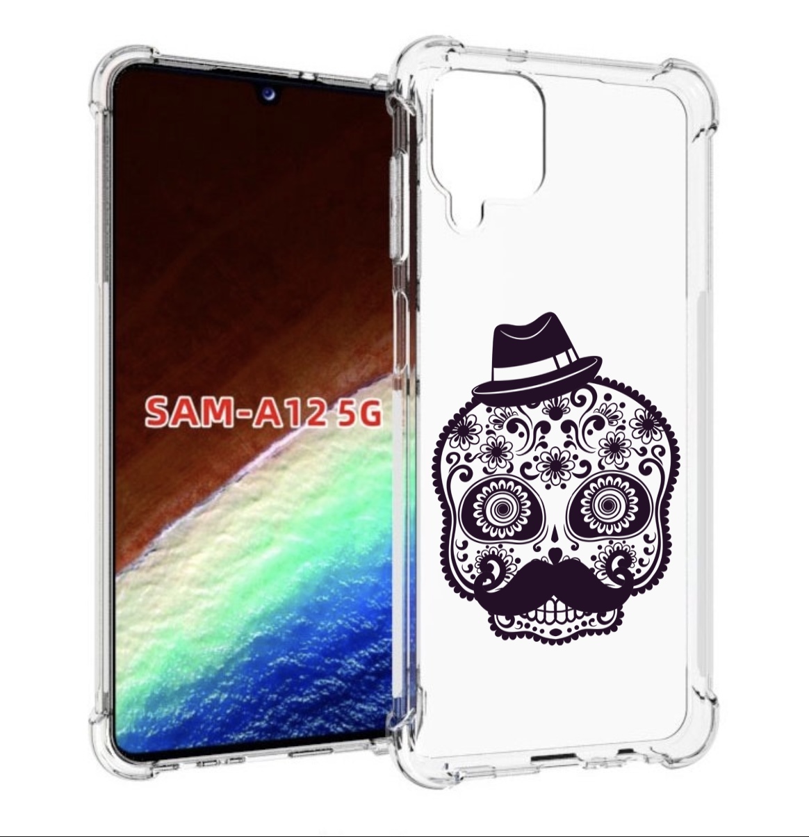 Чехол MyPads разрисованный скелет для Samsung Galaxy A12 (SM-A125F) 2020/21, Прозрачный, Tocco
Чехол MyPads разрисованный скелет для Samsung Galaxy A12 (SM-A125F) 2020/21, Прозрачный, Tocco