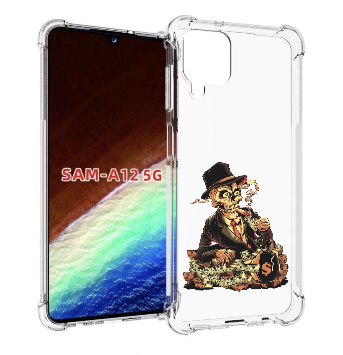Чехол MyPads нарисованный череп с сигаретой для Samsung Galaxy A12 (SM-A125F) 2020/21, Прозрачный, Tocco
Чехол MyPads нарисованный череп с сигаретой для Samsung Galaxy A12 (SM-A125F) 2020/21, Прозрачный, Tocco