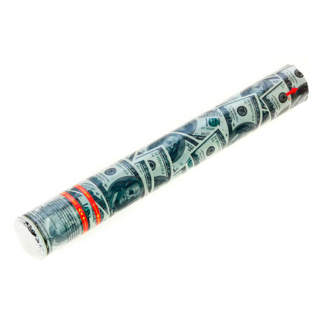 Хлопушка пневматическая Доллары 30 см
Хлопушка пневматическая Доллары 30 см