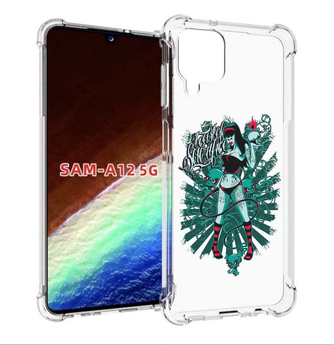 Чехол MyPads нарисованная девушка в татуировках для Samsung Galaxy A12 (SM-A125F) 2020, Прозрачный, Tocco
Чехол MyPads нарисованная девушка в татуировках для Samsung Galaxy A12 (SM-A125F) 2020, Прозрачный, Tocco