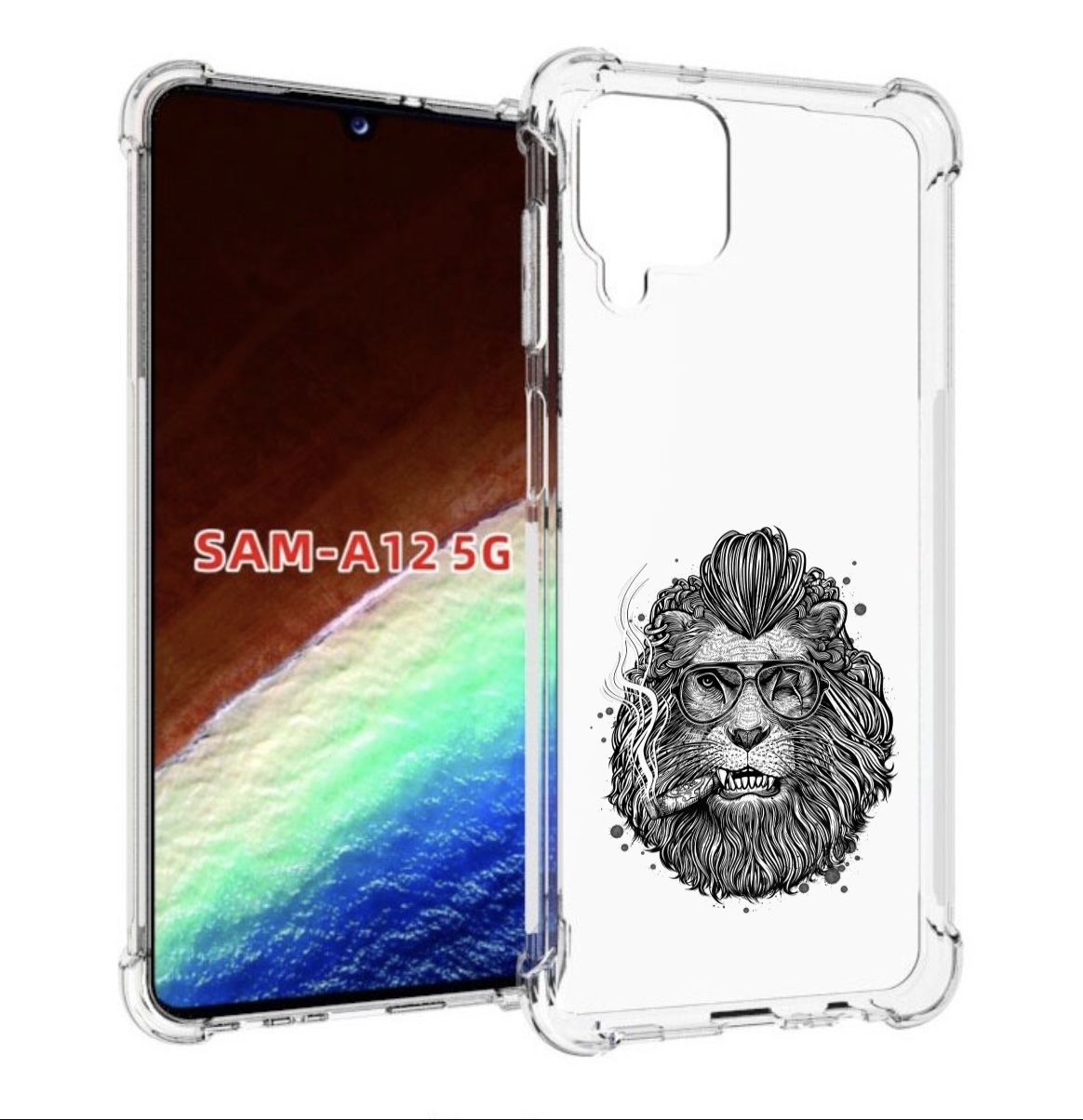 Чехол MyPads курящий лев для Samsung Galaxy A12 (SM-A125F) 2020/21/A12 Nacho SM-A127F, Прозрачный, Tocco
Чехол MyPads курящий лев для Samsung Galaxy A12 (SM-A125F) 2020/21/A12 Nacho SM-A127F, Прозрачный, Tocco