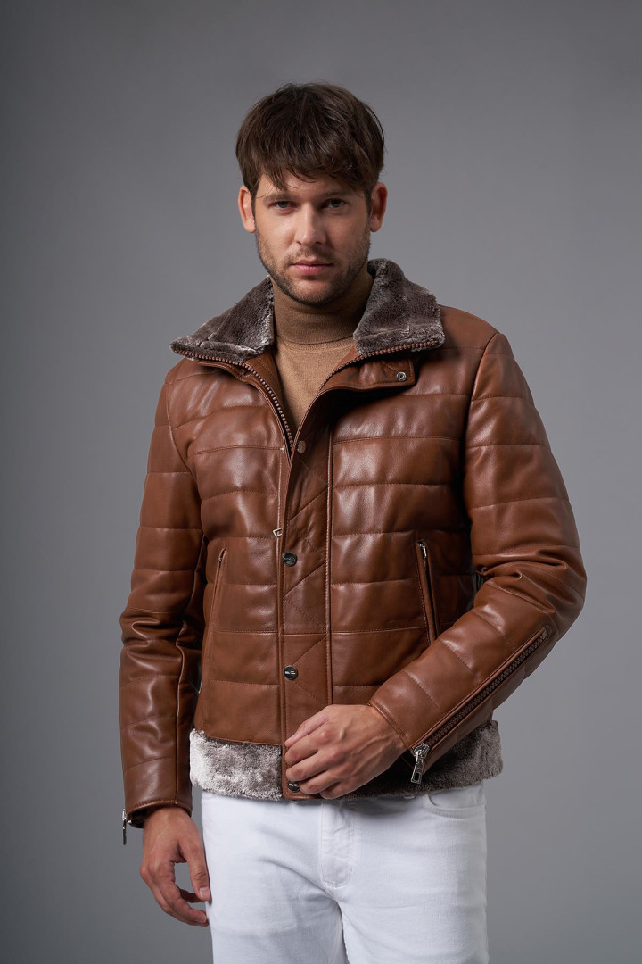 Кожаная куртка Deri Company BD02180 коричневая 3XL (товары доставляются из-за рубежа), BD02180
Кожаная куртка Deri Company BD02180 коричневая 3XL (товары доставляются из-за рубежа), BD02180