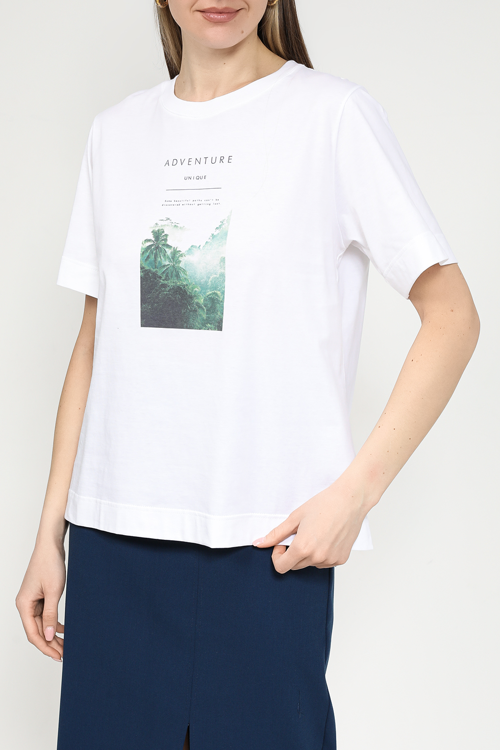 Футболка женская UNQ 741178-30015 белая M, Белый, 741178-30015
Футболка женская UNQ 741178-30015 белая M, Белый, 741178-30015