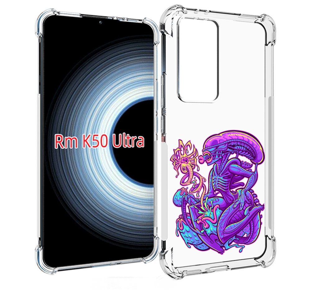 Чехол MyPads чужой фиолетовый цвет для Xiaomi 12T / Redmi K50 Ultra, Прозрачный, Tocco
Чехол MyPads чужой фиолетовый цвет для Xiaomi 12T / Redmi K50 Ultra, Прозрачный, Tocco
