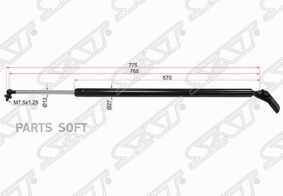 SAT STMR181464 АМОРТИЗАТОР КРЫШКИ БАГАЖНИКА MITSUBISHI (SAT) () 1шт, STMR181464
SAT STMR181464 АМОРТИЗАТОР КРЫШКИ БАГАЖНИКА MITSUBISHI (SAT) () 1шт, STMR181464