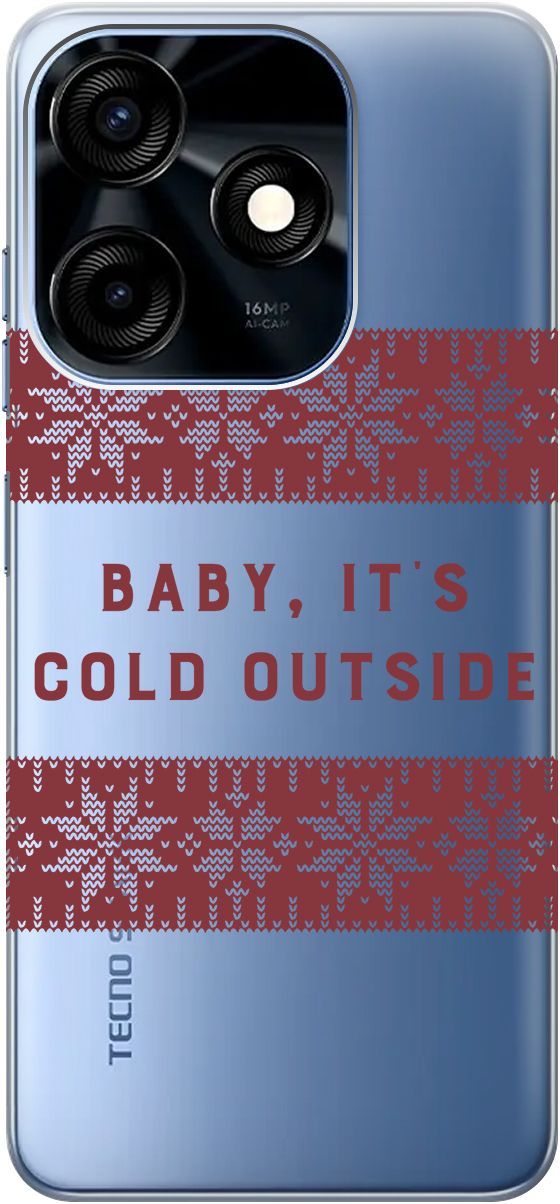 Силиконовый чехол на Tecno Spark 10C "It's Cold" прозрачный, Прозрачный;красный, 159587
Силиконовый чехол на Tecno Spark 10C "It's Cold" прозрачный, Прозрачный;красный, 159587