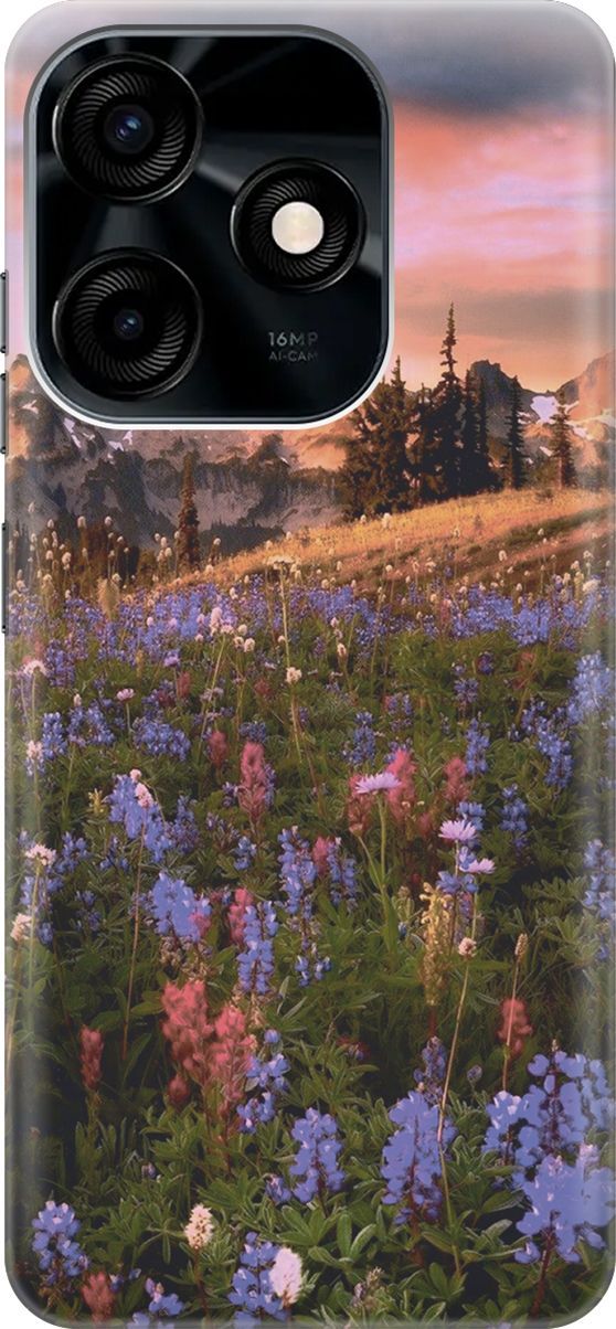 Силиконовый чехол на Tecno Spark 10C "Цветочное поле и горы", Зеленый;фиолетовый, 159581
Силиконовый чехол на Tecno Spark 10C "Цветочное поле и горы", Зеленый;фиолетовый, 159581