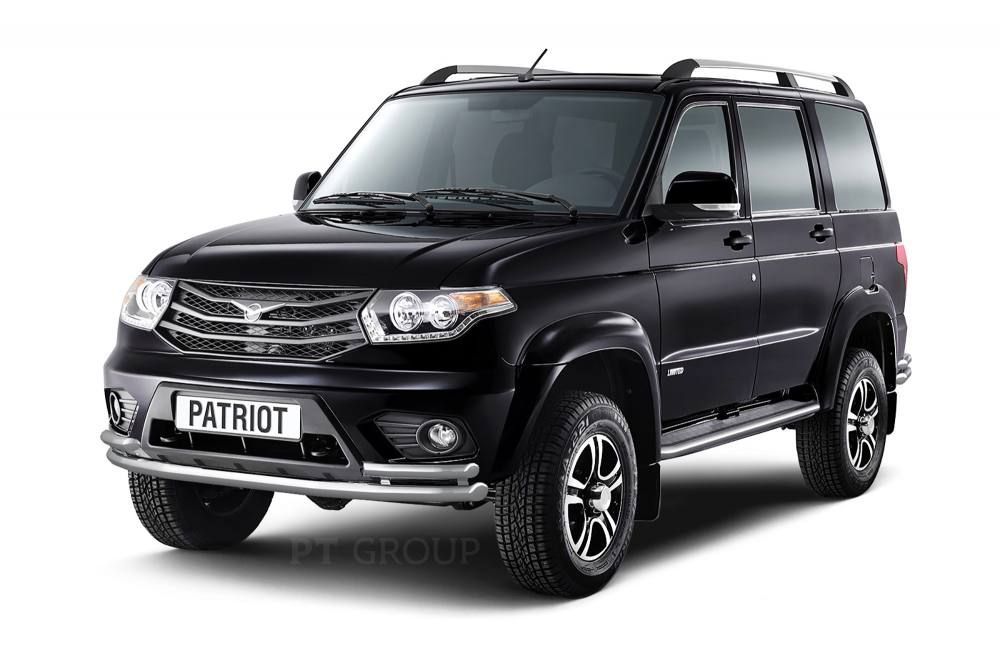 Защита порогов с алюм. площадкой d=51 мм ШАГРЕНЬ (ППК) UAZ Patriot 2014-, UZP-14-330301.22
Защита порогов с алюм. площадкой d=51 мм ШАГРЕНЬ (ППК) UAZ Patriot 2014-, UZP-14-330301.22
