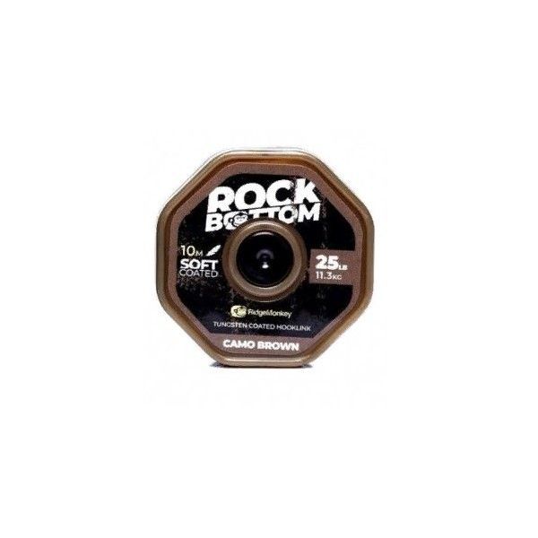Повод.мат. в оболоч. Ridge Monkey Rock Bottom Tungsten Coated Soft 10m 25lb Camo Brown 202
Повод.мат. в оболоч. Ridge Monkey Rock Bottom Tungsten Coated Soft 10m 25lb Camo Brown 202