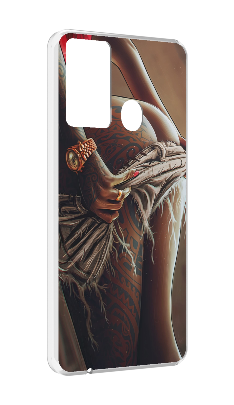 Чехол MyPads полуголая девушка фотография женский для Itel P37/Itel Vision 2S, Прозрачный, Tocco
Чехол MyPads полуголая девушка фотография женский для Itel P37/Itel Vision 2S, Прозрачный, Tocco