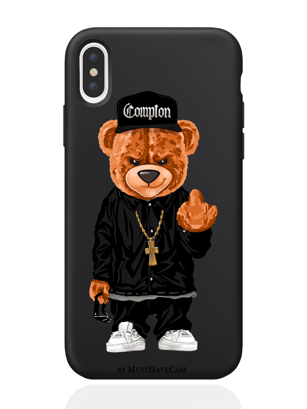 Чехол MustHaveCase для iPhone Xs Max Мишка Compton, Коричневый;черный;белый, iPhone Xs Max Мишка Compton
Чехол MustHaveCase для iPhone Xs Max Мишка Compton, Коричневый;черный;белый, iPhone Xs Max Мишка Compton