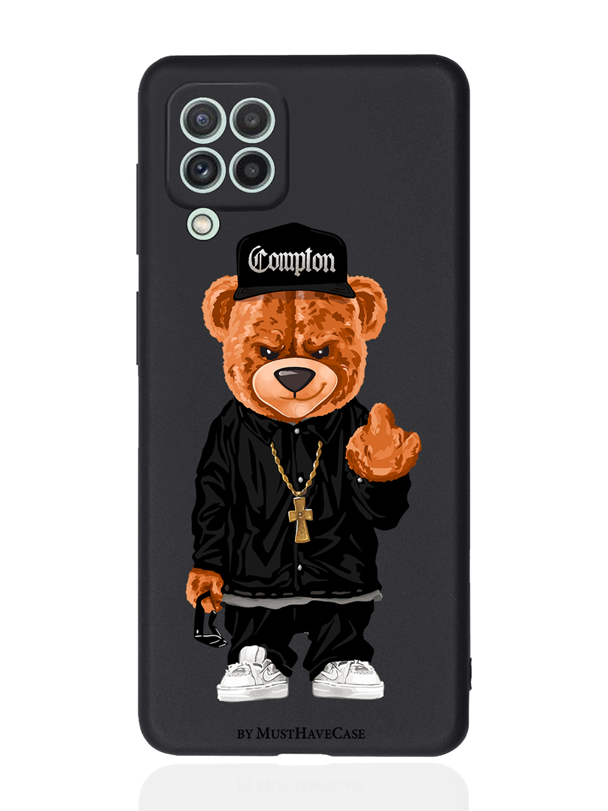 Чехол MustHaveCase для Samsung Galaxy A22 Мишка Compton, Коричневый;черный;белый, Samsung Galaxy A22 Мишка Compton
Чехол MustHaveCase для Samsung Galaxy A22 Мишка Compton, Коричневый;черный;белый, Samsung Galaxy A22 Мишка Compton