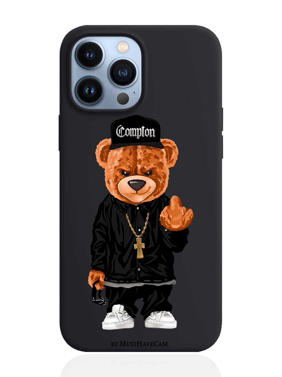 Чехол MustHaveCase для iPhone 13 Pro Max Мишка Compton, Коричневый;черный;белый, iPhone 13 Pro Max Мишка Compton
Чехол MustHaveCase для iPhone 13 Pro Max Мишка Compton, Коричневый;черный;белый, iPhone 13 Pro Max Мишка Compton