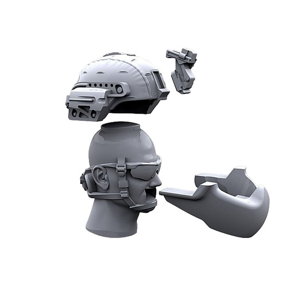 LRE35116 Американский шлем ACH/MICH с лицевой защитой MTEK Predator Face Armour с чехлом
LRE35116 Американский шлем ACH/MICH с лицевой защитой MTEK Predator Face Armour с чехлом