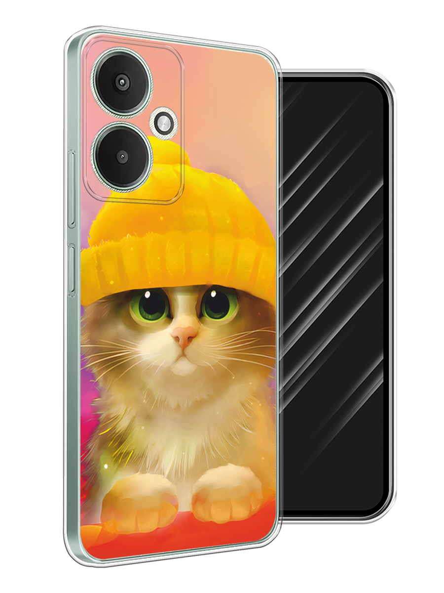 Чехол Awog на Xiaomi Redmi 13C 5G/Redmi 13R 5G/Poco M6 5G "Котенок в желтой шапке", Желтый, 321350-1
Чехол Awog на Xiaomi Redmi 13C 5G/Redmi 13R 5G/Poco M6 5G "Котенок в желтой шапке", Желтый, 321350-1