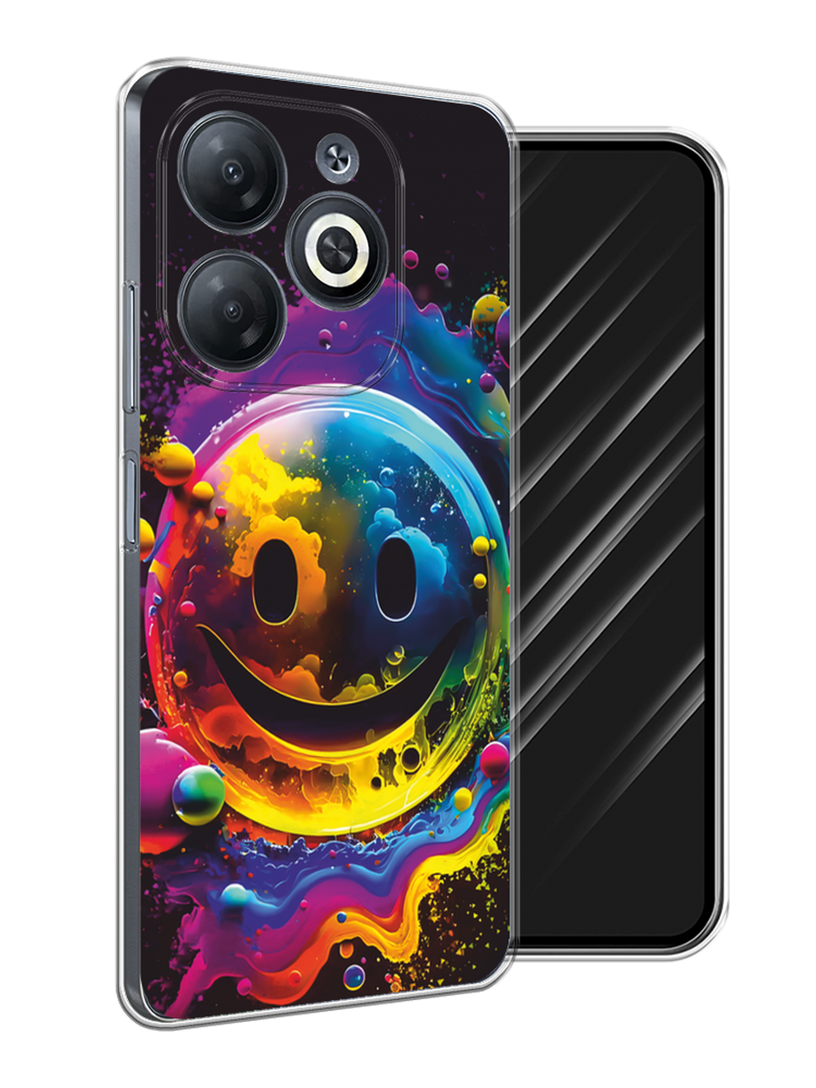 Чехол Awog на Infinix Smart 8/8 HD/HOT 40i "Кислотный смайл", Фиолетовый;желтый;синий, 3105650-1
Чехол Awog на Infinix Smart 8/8 HD/HOT 40i "Кислотный смайл", Фиолетовый;желтый;синий, 3105650-1