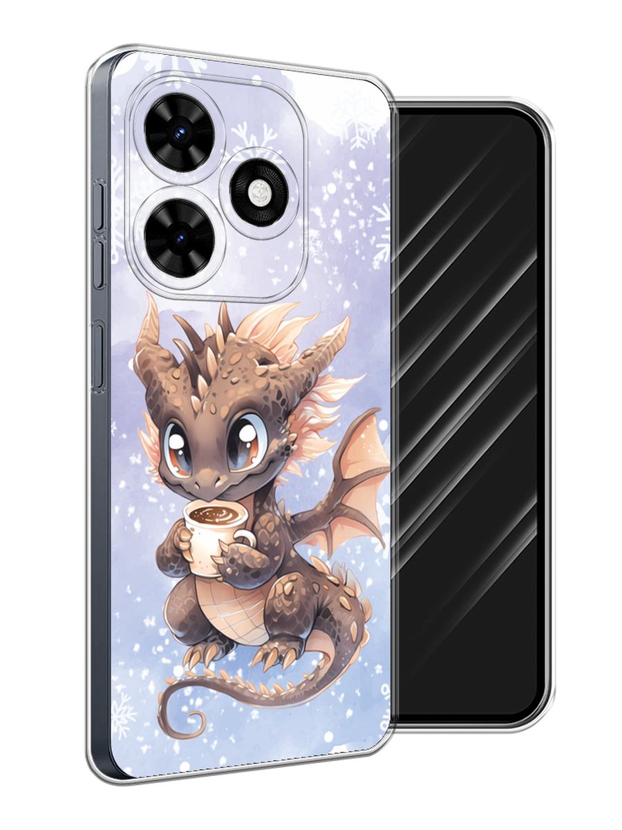 Чехол Awog на Tecno Spark 20C "Дракончик с кружкой тёмный", Бежевый;розовый;серый, 304950-1
Чехол Awog на Tecno Spark 20C "Дракончик с кружкой тёмный", Бежевый;розовый;серый, 304950-1