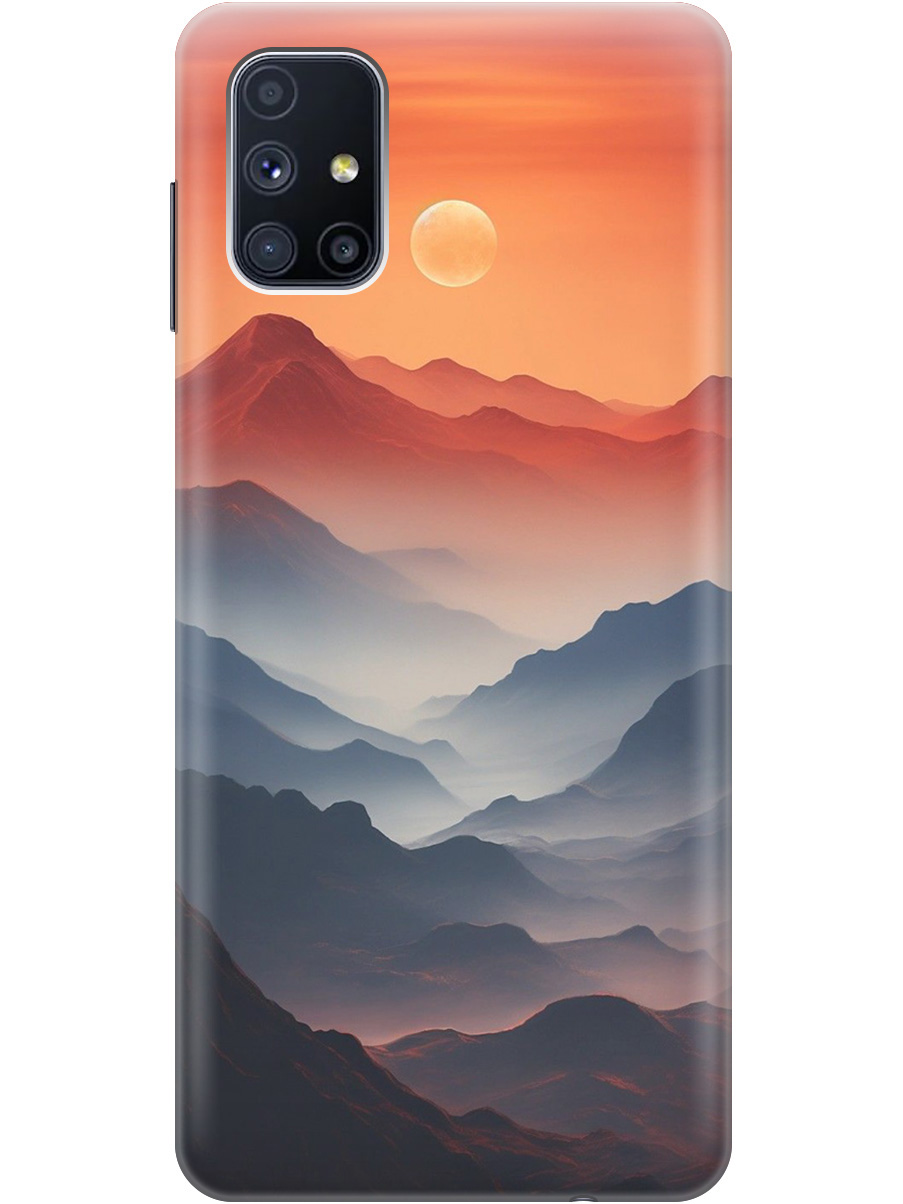 Силиконовый чехол на Samsung Galaxy M51 с принтом "Луна над горами", Прозрачный;оранжевый;черный, 723412510
Силиконовый чехол на Samsung Galaxy M51 с принтом "Луна над горами", Прозрачный;оранжевый;черный, 723412510