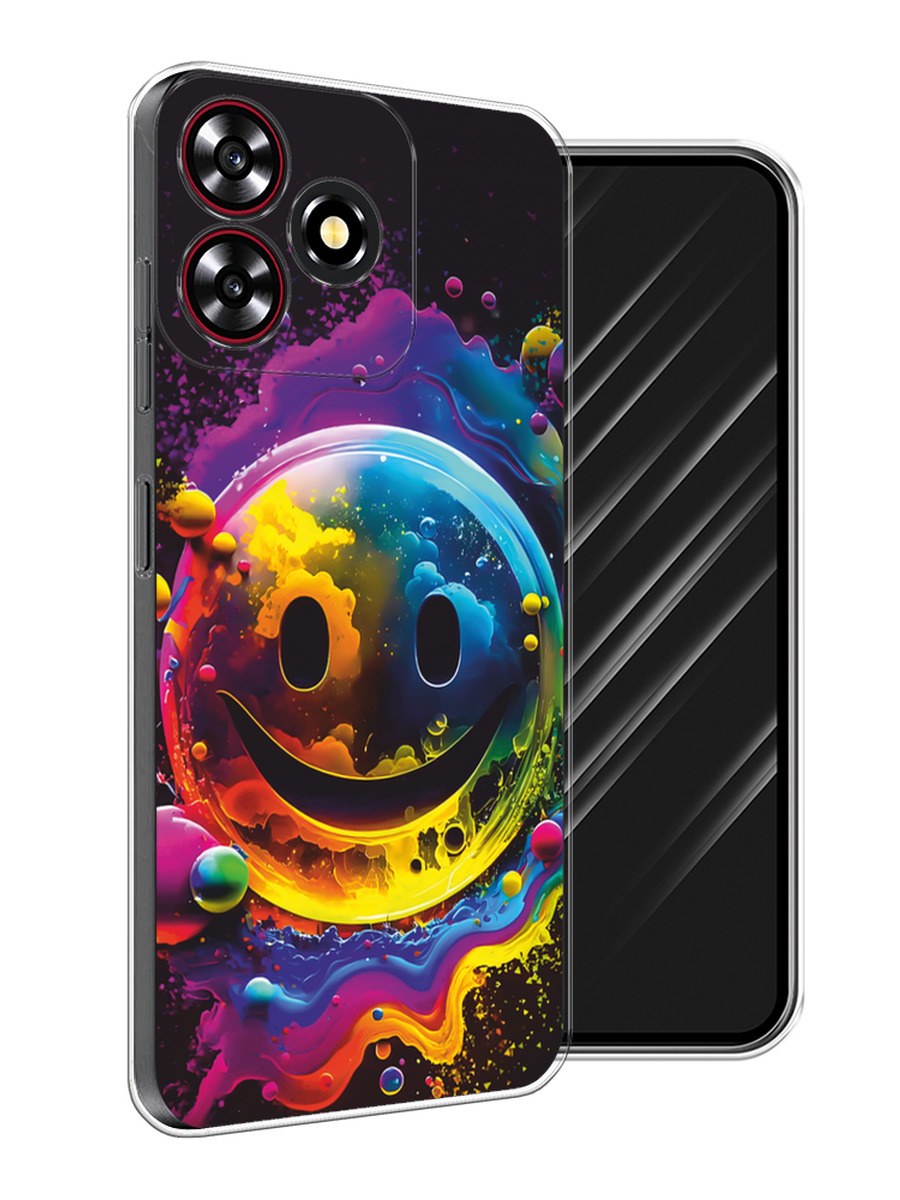 Чехол Awog на ZTE Blade V50 Smart "Кислотный смайл", Фиолетовый;желтый;синий, 136550-1
Чехол Awog на ZTE Blade V50 Smart "Кислотный смайл", Фиолетовый;желтый;синий, 136550-1