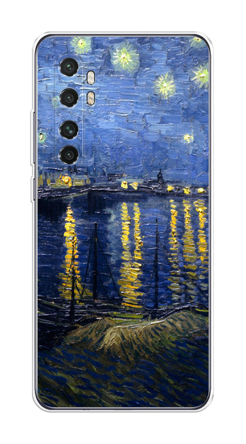 Чехол на Xiaomi Mi Note 10 Lite "Звездная ночь над Роной", Синий;желтый, 38450-4
Чехол на Xiaomi Mi Note 10 Lite "Звездная ночь над Роной", Синий;желтый, 38450-4