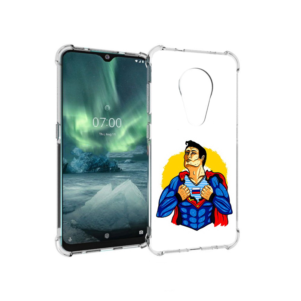 Чехол MyPads Tocco для Nokia 7.2 русский супермен (PT139171.105.591), Прозрачный, Tocco
Чехол MyPads Tocco для Nokia 7.2 русский супермен (PT139171.105.591), Прозрачный, Tocco