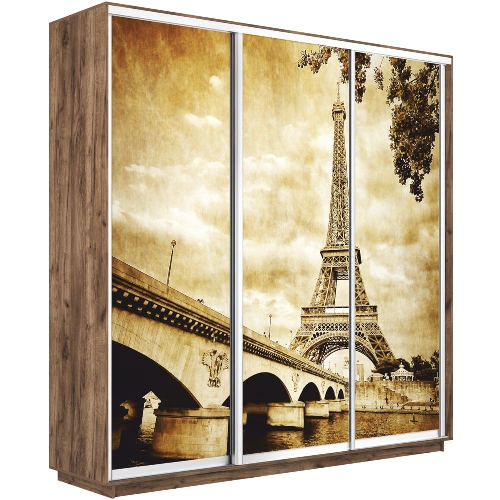 Шкаф-купе Е1 Экспресс Фото трио Крафт Табачный 210-240-60 PARIS, Коричневый, Экспресс Фото Трио
Шкаф-купе Е1 Экспресс Фото трио Крафт Табачный 210-240-60 PARIS, Коричневый, Экспресс Фото Трио