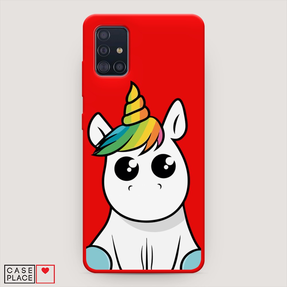 Матовый силиконовый чехол "Глазастый единорог" на Samsung Galaxy A51, Глазастый единорог
Матовый силиконовый чехол "Глазастый единорог" на Samsung Galaxy A51, Глазастый единорог